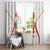 Custom Peru Football Window Curtain Vamos La Bicolor - Wonder Print Shop