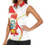 Custom Peru Football Women Sleeveless Polo Shirt Vamos La Bicolor - Wonder Print Shop