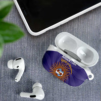 Custom Argentina Football AirPods Case Vamos La Albiceleste Purple Version - Wonder Print Shop