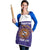 Custom Argentina Football Apron Vamos La Albiceleste Purple Version - Wonder Print Shop