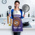 Custom Argentina Football Apron Vamos La Albiceleste Purple Version - Wonder Print Shop