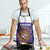 Custom Argentina Football Apron Vamos La Albiceleste Purple Version - Wonder Print Shop