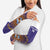 Custom Argentina Football Arm Sleeves Vamos La Albiceleste Purple Version - Wonder Print Shop
