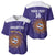 Custom Argentina Football Baseball Jersey Vamos La Albiceleste Purple Version - Wonder Print Shop