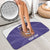 Custom Argentina Football Bathroom Set Vamos La Albiceleste Purple Version - Wonder Print Shop