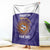 Custom Argentina Football Blanket Vamos La Albiceleste Purple Version - Wonder Print Shop