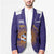 Custom Argentina Football Blazer Vamos La Albiceleste Purple Version - Wonder Print Shop