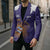 Custom Argentina Football Blazer Vamos La Albiceleste Purple Version - Wonder Print Shop
