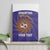 Custom Argentina Football Canvas Wall Art Vamos La Albiceleste Purple Version - Wonder Print Shop