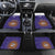 Custom Argentina Football Car Mats Vamos La Albiceleste Purple Version - Wonder Print Shop
