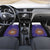 Custom Argentina Football Car Mats Vamos La Albiceleste Purple Version - Wonder Print Shop