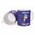 Custom Argentina Football Ceramic Mug Vamos La Albiceleste Purple Version - Wonder Print Shop