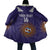 Custom Argentina Football Cloak Vamos La Albiceleste Purple Version - Wonder Print Shop