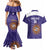 Custom Argentina Football Couples Matching Mermaid Dress and Hawaiian Shirt Vamos La Albiceleste Purple Version - Wonder Print Shop