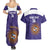 Custom Argentina Football Couples Matching Summer Maxi Dress and Hawaiian Shirt Vamos La Albiceleste Purple Version - Wonder Print Shop