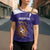 Custom Argentina Football Cross Shoulder Shirt Vamos La Albiceleste Purple Version - Wonder Print Shop