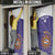 Custom Argentina Football Door Cover Vamos La Albiceleste Purple Version - Wonder Print Shop
