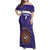 Custom Argentina Football Family Matching Off Shoulder Maxi Dress and Hawaiian Shirt Vamos La Albiceleste Purple Version - Wonder Print Shop