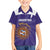 Custom Argentina Football Family Matching Off Shoulder Maxi Dress and Hawaiian Shirt Vamos La Albiceleste Purple Version - Wonder Print Shop