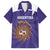 Custom Argentina Football Family Matching Summer Maxi Dress and Hawaiian Shirt Vamos La Albiceleste Purple Version - Wonder Print Shop
