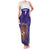 Custom Argentina Football Family Matching Tank Maxi Dress and Hawaiian Shirt Vamos La Albiceleste Purple Version - Wonder Print Shop