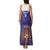 Custom Argentina Football Family Matching Tank Maxi Dress and Hawaiian Shirt Vamos La Albiceleste Purple Version - Wonder Print Shop