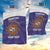 Custom Argentina Football Garden Flag Vamos La Albiceleste Purple Version - Wonder Print Shop
