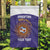 Custom Argentina Football Garden Flag Vamos La Albiceleste Purple Version - Wonder Print Shop