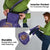 Custom Argentina Football Grocery Bag Vamos La Albiceleste Purple Version - Wonder Print Shop