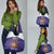 Custom Argentina Football Grocery Bag Vamos La Albiceleste Purple Version - Wonder Print Shop