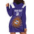 Custom Argentina Football Hoodie Dress Vamos La Albiceleste Purple Version - Wonder Print Shop