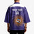 Custom Argentina Football Kimono Vamos La Albiceleste Purple Version - Wonder Print Shop