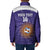 Custom Argentina Football Padded Jacket Vamos La Albiceleste Purple Version - Wonder Print Shop