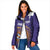 Custom Argentina Football Padded Jacket Vamos La Albiceleste Purple Version - Wonder Print Shop