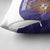 Custom Argentina Football Pillow Cover Vamos La Albiceleste Purple Version - Wonder Print Shop