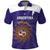Custom Argentina Football Polo Shirt Vamos La Albiceleste Purple Version - Wonder Print Shop