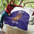 Custom Argentina Football Quilt Vamos La Albiceleste Purple Version - Wonder Print Shop
