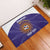 Custom Argentina Football Rubber Doormat Vamos La Albiceleste Purple Version - Wonder Print Shop