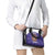Custom Argentina Football Shoulder Handbag Vamos La Albiceleste Purple Version - Wonder Print Shop