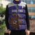 Custom Argentina Football Sleeveless Puffer Jacket Vamos La Albiceleste Purple Version - Wonder Print Shop