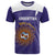 Custom Argentina Football T Shirt Vamos La Albiceleste Purple Version - Wonder Print Shop