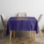 Custom Argentina Football Tablecloth Vamos La Albiceleste Purple Version - Wonder Print Shop