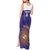 Custom Argentina Football Tank Maxi Dress Vamos La Albiceleste Purple Version - Wonder Print Shop