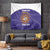 Custom Argentina Football Tapestry Vamos La Albiceleste Purple Version - Wonder Print Shop