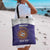 Custom Argentina Football Tote Bag Vamos La Albiceleste Purple Version - Wonder Print Shop