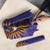 Custom Argentina Football Umbrella Vamos La Albiceleste Purple Version - Wonder Print Shop