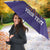 Custom Argentina Football Umbrella Vamos La Albiceleste Purple Version - Wonder Print Shop