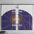 Custom Argentina Football Window Curtain Vamos La Albiceleste Purple Version - Wonder Print Shop