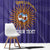 Custom Argentina Football Window Curtain Vamos La Albiceleste Purple Version - Wonder Print Shop