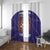 Custom Argentina Football Window Curtain Vamos La Albiceleste Purple Version - Wonder Print Shop